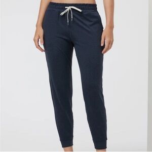 Vuori Performance Joggers Dream Knit Navy Blue Heather Medium NWT
